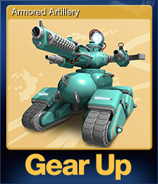 Series 1 - Card 1 of 5 - Armored Artillery