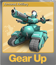 Series 1 - Card 1 of 5 - Armored Artillery