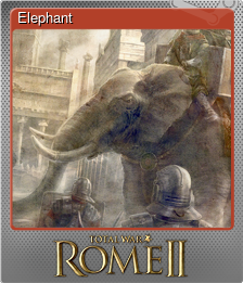 Series 1 - Card 2 of 6 - Elephant