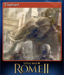 Series 1 - Card 2 of 6 - Elephant