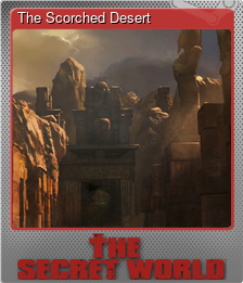 Series 1 - Card 14 of 15 - The Scorched Desert