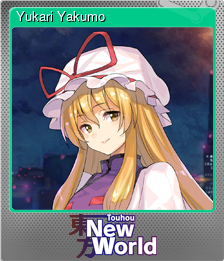 Series 1 - Card 7 of 8 - Yukari Yakumo