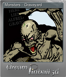 Series 1 - Card 1 of 8 - Monsters - Graveyard