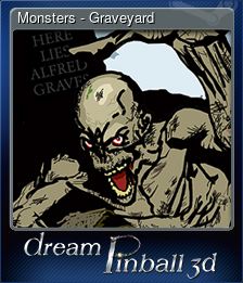 Series 1 - Card 1 of 8 - Monsters - Graveyard