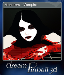 Series 1 - Card 8 of 8 - Monsters - Vampire