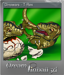 Series 1 - Card 3 of 8 - Dinowars - T-Rex