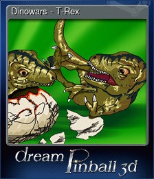 Series 1 - Card 3 of 8 - Dinowars - T-Rex