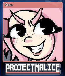 Series 1 - Card 2 of 7 - Kate