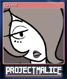 Series 1 - Card 7 of 7 - Qrystal