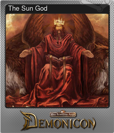 Series 1 - Card 9 of 9 - The Sun God