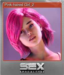 Series 1 - Card 2 of 5 - Pink-haired Girl_2