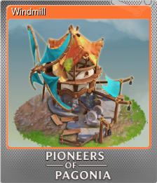 Series 1 - Card 8 of 8 - Windmill