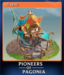 Series 1 - Card 8 of 8 - Windmill