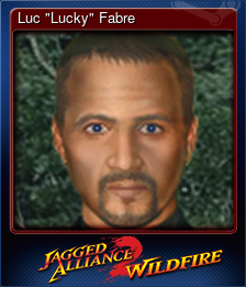 Series 1 - Card 12 of 15 - Luc "Lucky" Fabre