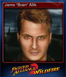 Series 1 - Card 7 of 15 - Janno "Brain" Allik