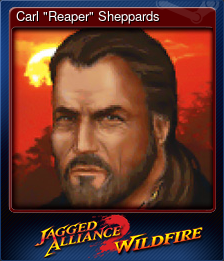 Series 1 - Card 6 of 15 - Carl "Reaper" Sheppards