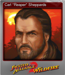 Series 1 - Card 6 of 15 - Carl "Reaper" Sheppards
