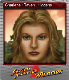 Series 1 - Card 8 of 15 - Charlene "Raven" Higgens