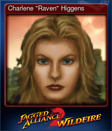 Series 1 - Card 8 of 15 - Charlene "Raven" Higgens