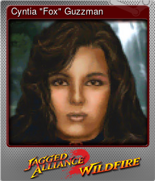 Series 1 - Card 14 of 15 - Cyntia "Fox" Guzzman