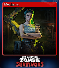 Series 1 - Card 8 of 9 - Mechanic