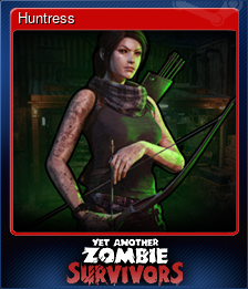 Series 1 - Card 4 of 9 - Huntress
