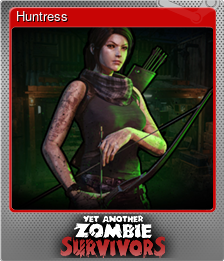 Series 1 - Card 4 of 9 - Huntress
