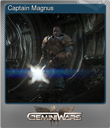 Series 1 - Card 4 of 6 - Captain Magnus