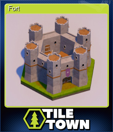 Series 1 - Card 1 of 6 - Fort