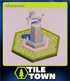 Series 1 - Card 4 of 6 - Monument