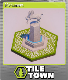 Series 1 - Card 4 of 6 - Monument