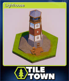 Series 1 - Card 3 of 6 - Lighthouse