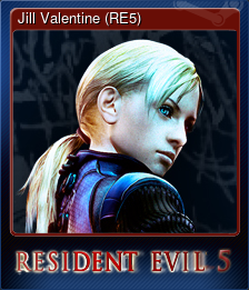 Series 1 - Card 5 of 9 - Jill Valentine (RE5)