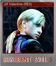 Series 1 - Card 5 of 9 - Jill Valentine (RE5)