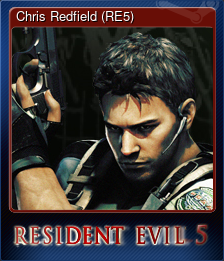 Series 1 - Card 1 of 9 - Chris Redfield (RE5)