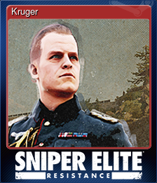 Series 1 - Card 6 of 7 - Kruger