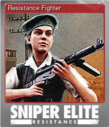 Series 1 - Card 7 of 7 - Resistance Fighter