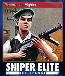 Series 1 - Card 7 of 7 - Resistance Fighter