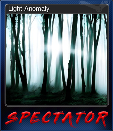 Series 1 - Card 4 of 10 - Light Anomaly