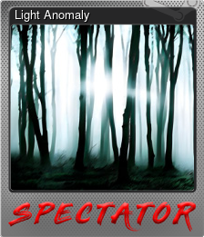 Series 1 - Card 4 of 10 - Light Anomaly