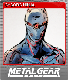 Series 1 - Card 9 of 15 - CYBORG NINJA
