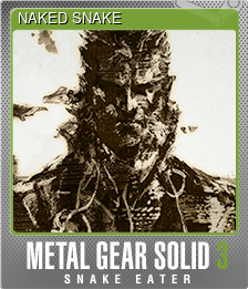 Series 1 - Card 1 of 13 - NAKED SNAKE