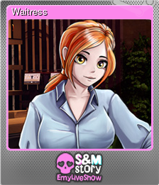 Series 1 - Card 12 of 12 - Waitress