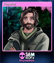 Series 1 - Card 8 of 12 - Reporter