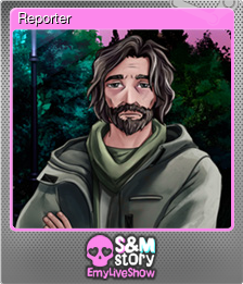 Series 1 - Card 8 of 12 - Reporter
