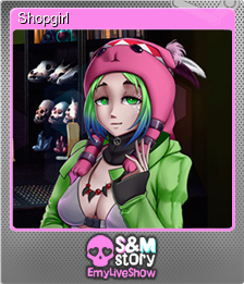 Series 1 - Card 3 of 12 - Shopgirl