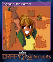Series 1 - Card 4 of 6 - Agriana, the Farmer