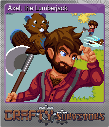 Series 1 - Card 3 of 6 - Axel, the Lumberjack