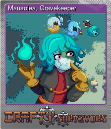 Series 1 - Card 6 of 6 - Mausolea, Gravekeeper