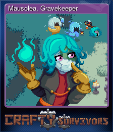 Series 1 - Card 6 of 6 - Mausolea, Gravekeeper